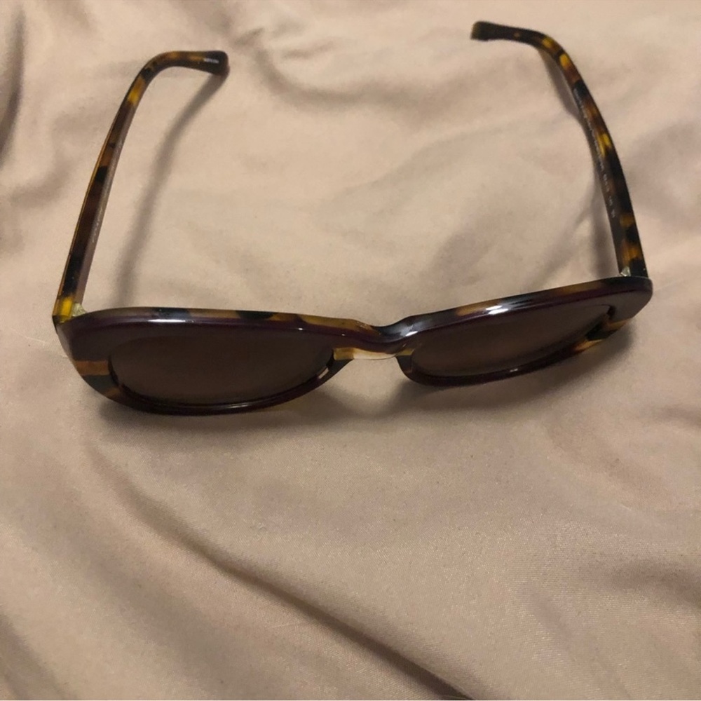Coach Tortoise Brown and Gold Sunglasses, Coach Cat Eye Sunglasses Case Included - Picture 16 of 16